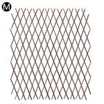 treillis marron rustique panneau decoratif plantes grimpantes support escalade jardin decoration murale assemblage facile