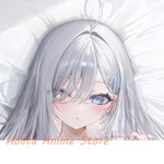 accessoire cheveux anime argenté lisse opacité double face impression 2way polyester coton