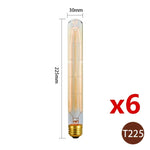 ampoule edison filamente spiral dorée vintage 360° lumens e27 transparente