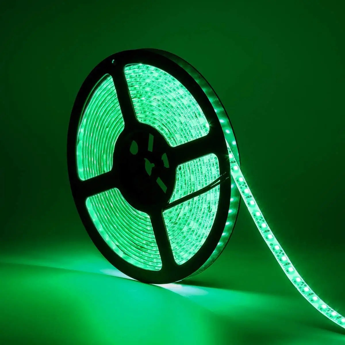 ruban led vert 12v 5m adhésif smd ip20 moderne non étanche