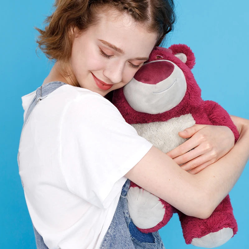 peluche lotso disney toy story rose blanche enfant ado film tv mignon moelleux polyester
