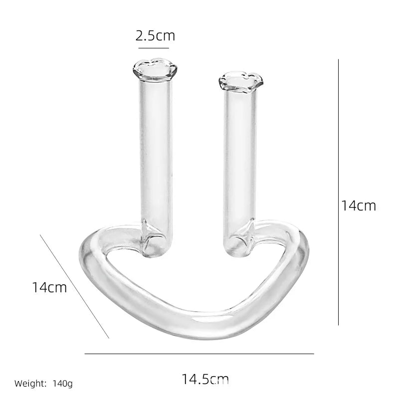 vases transparents modernes décoration intérieure floral arrangement plantes contemporains