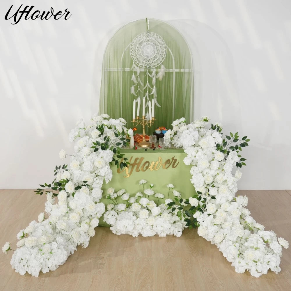 Décoration de table mariage avec fleurs artificielles
