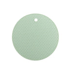 coussin protection cuisine silicone moderne 14cm bleu vert orange marron rose gris
