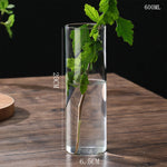 vases verre modernes transparents décoration florale table mariage