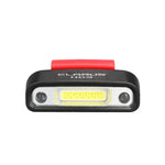 lampe visière rouge noir rechargeable détecteur mouvement clips bandeau autonomie 27h led compact moderne