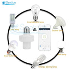 support lampe radar induction e27 blanc moderne adhésif led économieénergie