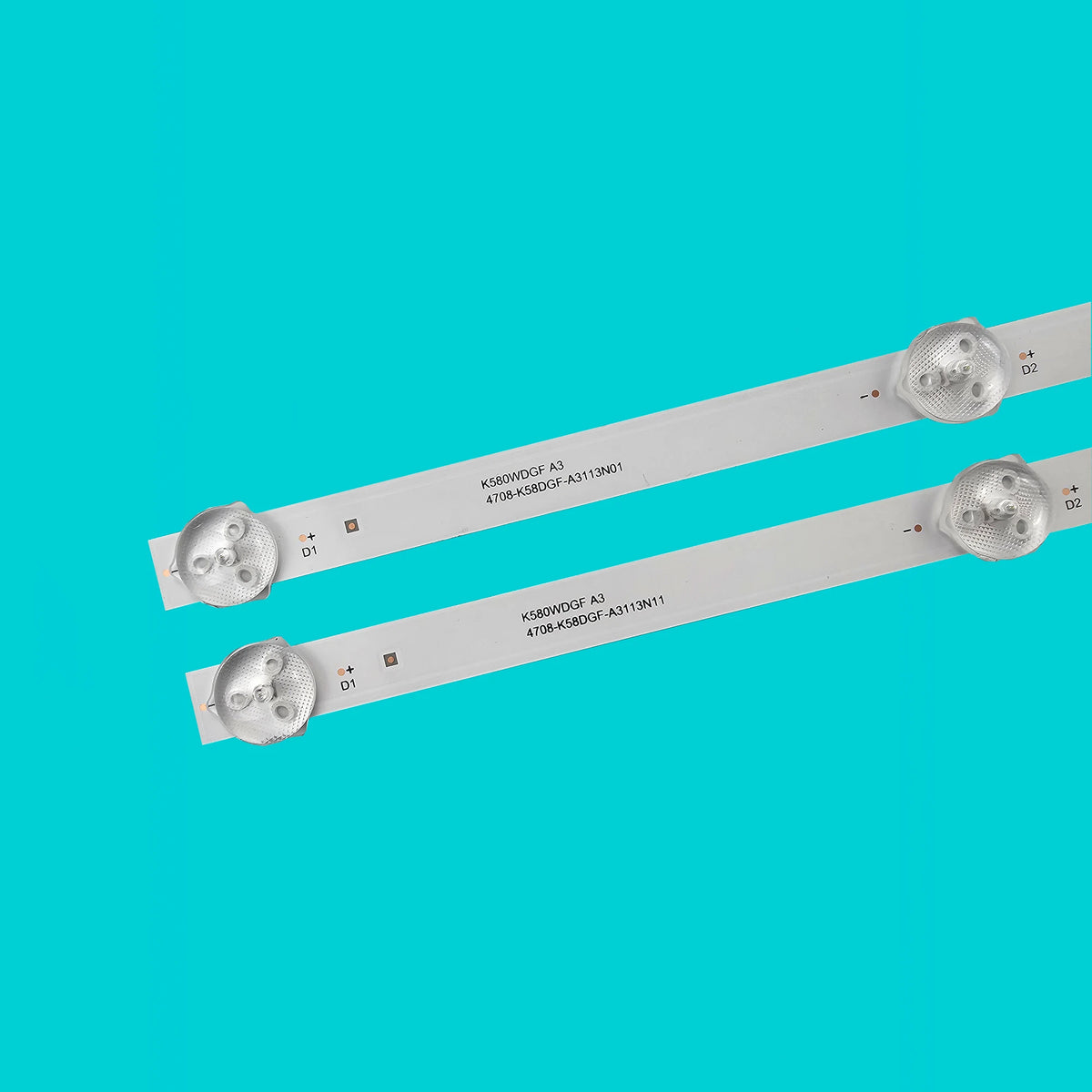 bande lumineuse led blanc moderne connecteurs électriques 1127mm longueur 25pcs 35pcs 5pcs