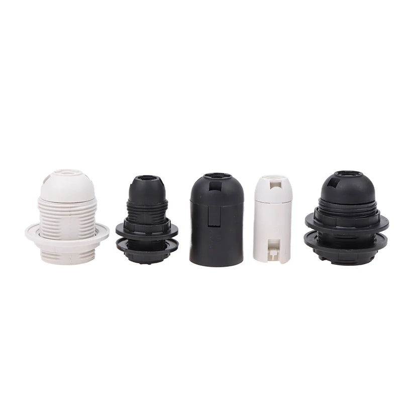 ampoules led e14 e27 blanc noir anneau fixation moderne sans visibilité fixe