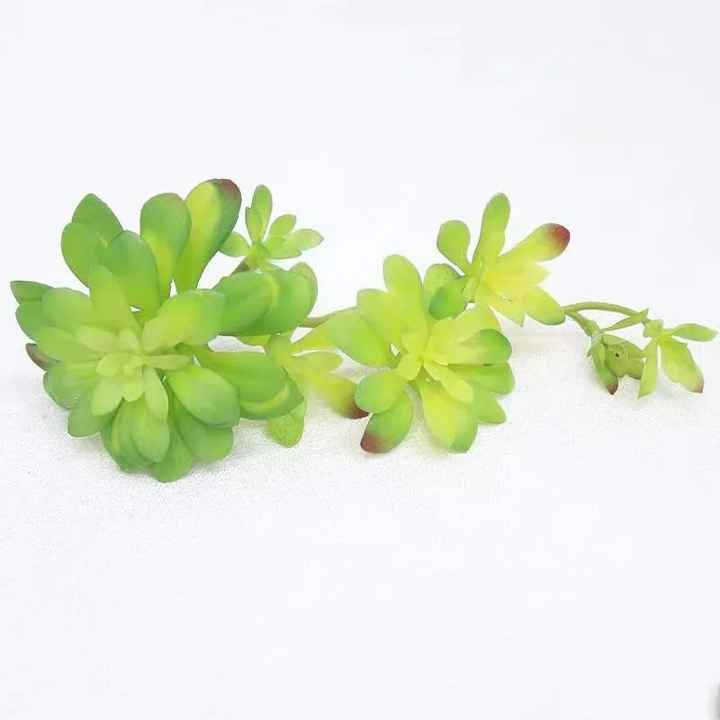 plantes artificielles feuilles fleurs vert rouge bleu jaune moderne minimaliste extérieur accrochéDecorationMur