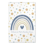 tapis arc ciel moderne polygone rose bleu blanc salon chambre enfant geometrique decoratifextérieur