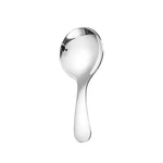cuillère soupe acier inoxydable argenté texture martelée moderne opacité émaille cuisine maison