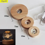 lampe table bois naturel texture moderne câble usb interrupteur lumière led blanc