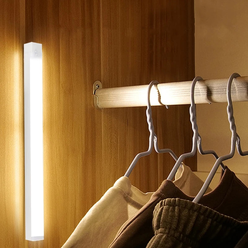 lampe led détecteur mouvement rechargeable 5v warm white cool white 10cm 30cm moderne abs