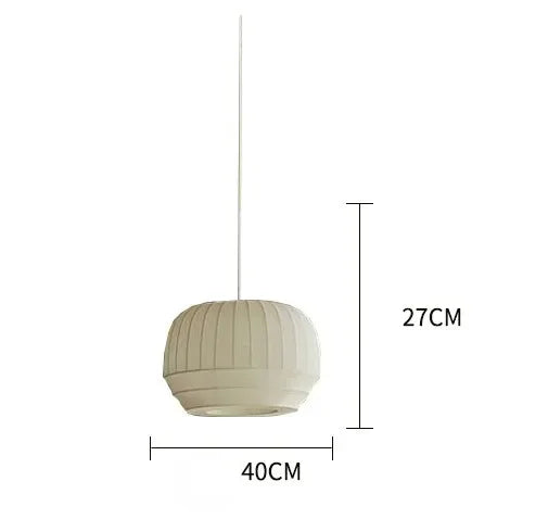 suspension lumineuse moderne blanc rayures horizontales câble suspendu led éclairage salon minimaliste