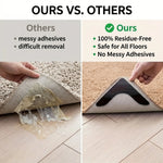 tapis antidérapant réutilisable adhésif protecteur sol moderne 10cm 10cm pack pièces