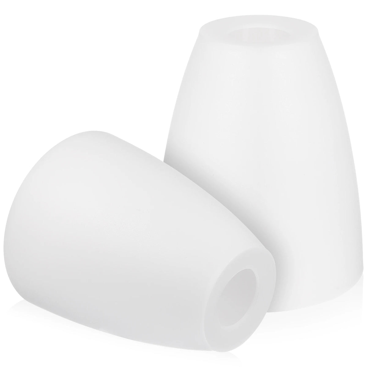 abat jour blanc moderne plastique opacique tringle lampes tables lampadaires 10cm 11.4cm