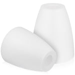 abat jour blanc moderne plastique opacique tringle lampes tables lampadaires 10cm 11.4cm