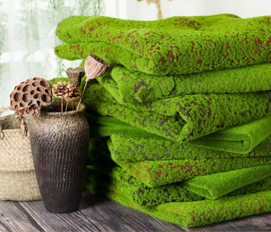 tapis artificiel vert vif texture pelucheuse moderne extérieur festival mariage exposant