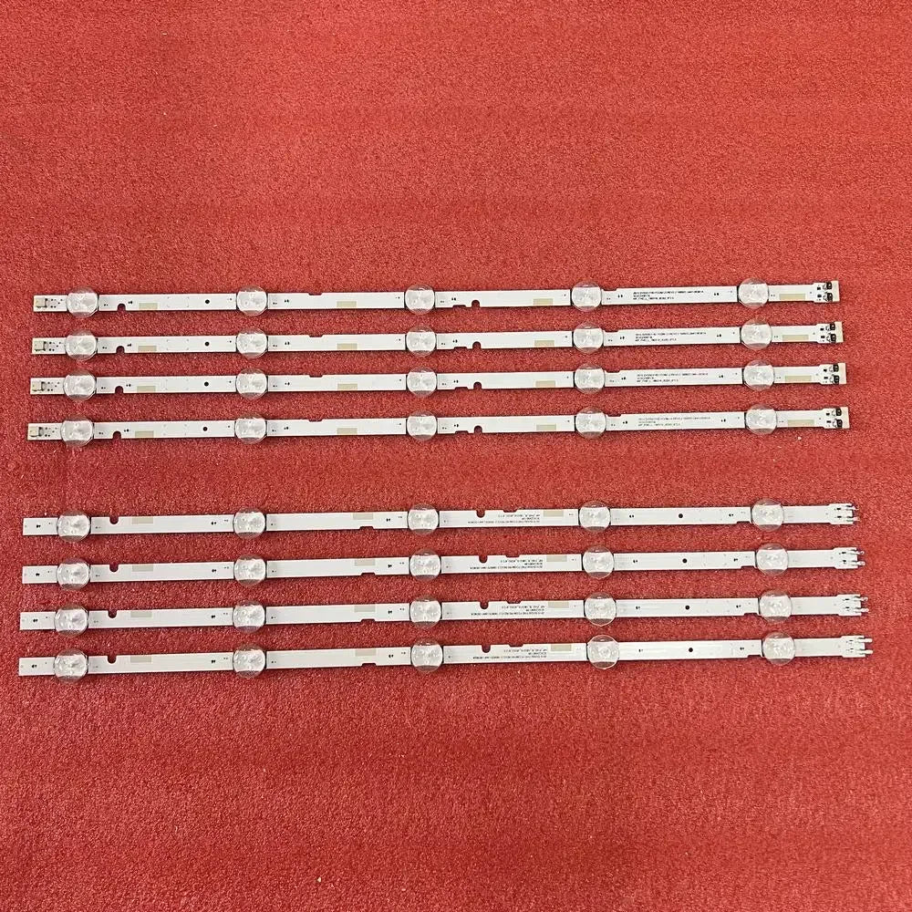 bande lumineuse led blanc moderne clips télévision rétro éclairage fixations inclusées