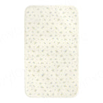 tapis changement bébé bleu marine points blancs moderne pratique imperméable réutilisable portable adhésif fixations