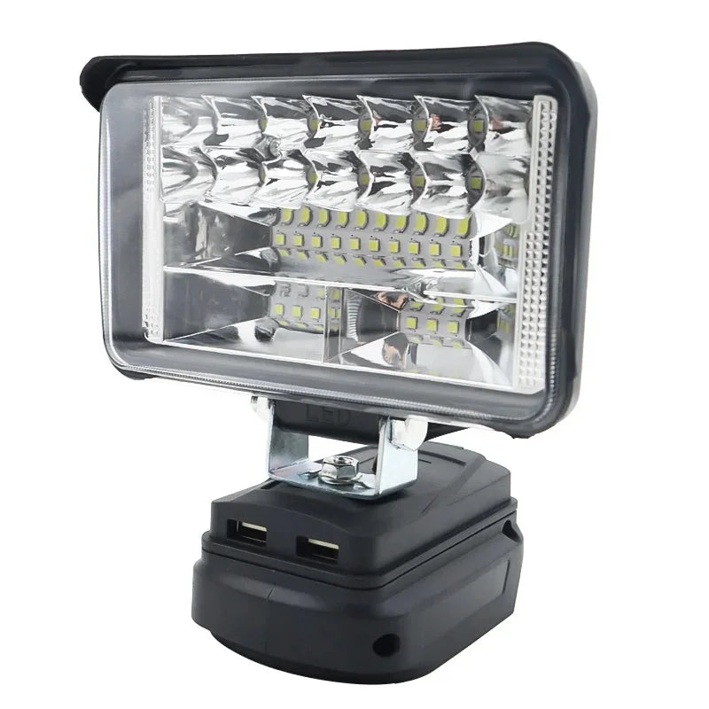 lampe led portable 18w noir clips moderne double usb 3v 12v