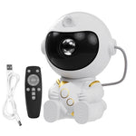 projecteur veilleuse astronaute nébuleuse éclairage chambre enfants décorations lumineux blanc rose or rouge bleu