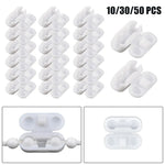 clips chaîne blancs blanches moderne store roulant extension connexion 10 30 50 pièces