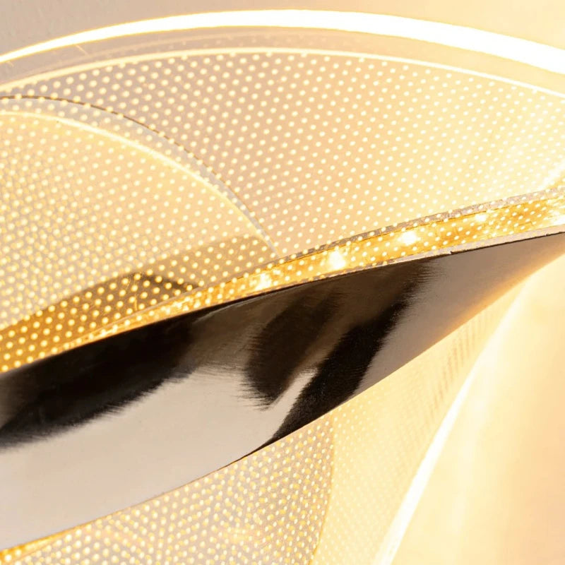 lampe murale moderne aluminium blanc doré texture marbrée éclairage quotidien certification rohs ul gs