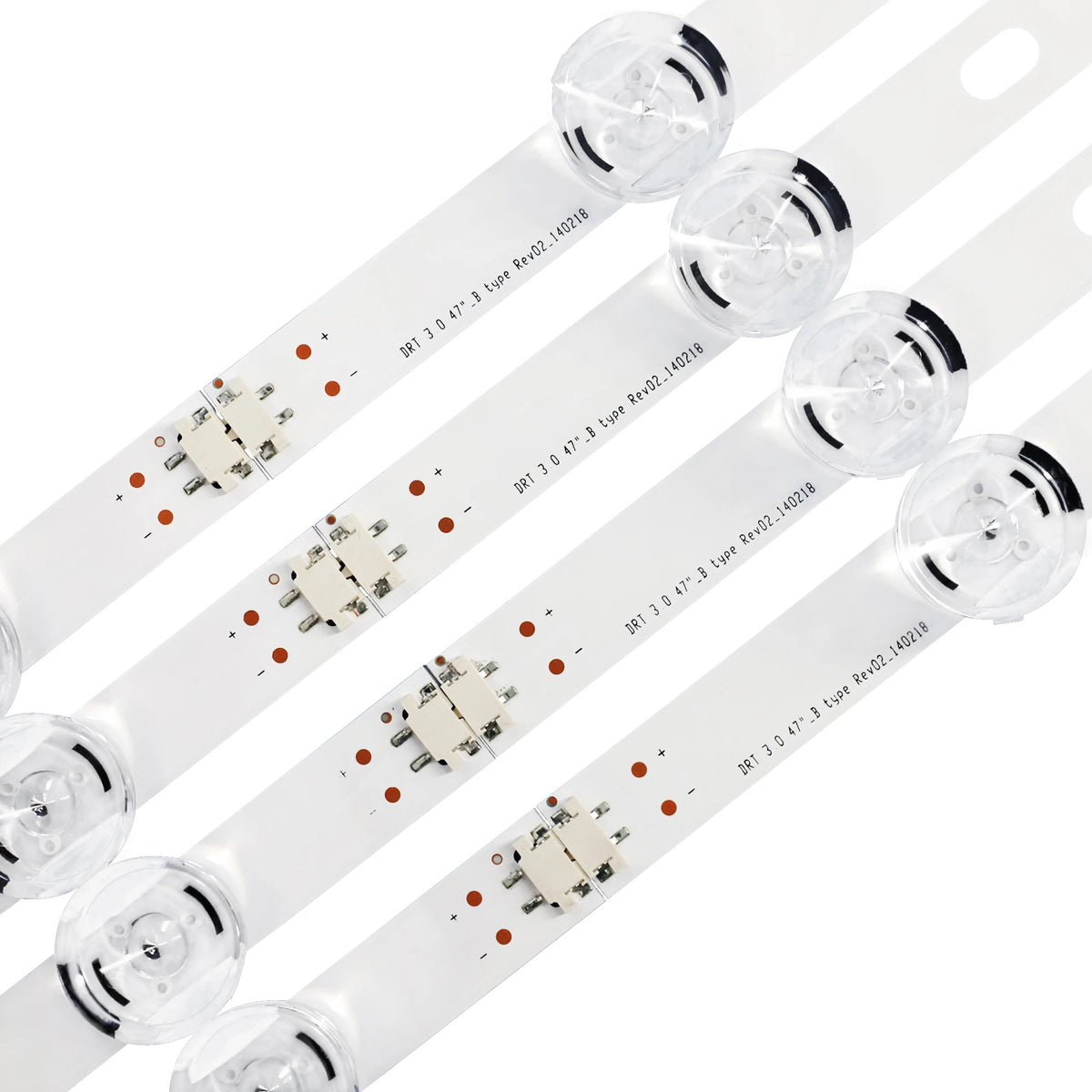 barres lumineuses led blanc industriel connecteurs technologie backlight écran fixations