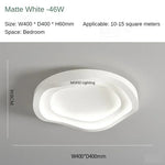 plafonnier led moderne blanc contemporain ovales opacité commandes tactiles