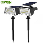 lampe solaire réglable moderne noire argentée extérieure jardin allée