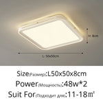 plafonnier led moderne blanc doré noir éclairage chambre salon télécommande minimaliste