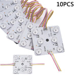 plaque led blanc circuits imprimés diodes modernes connecteurs électriques 24v ccs dimmable