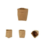 sac rangement réutilisable kraft paper opaque couleur brun clair texture mat simple rustique cuisine