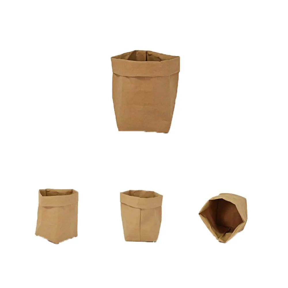 sac rangement réutilisable kraft paper opaque couleur brun clair texture mat simple rustique cuisine