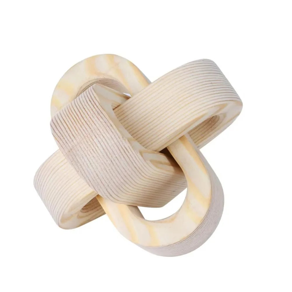 décoration maison puzzle noeud résine naturelle rayures moderne minimaliste