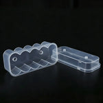 boîtes rangement vials cosmétiques transparentes modernes réutilisables 10ml 1kg charge max 10 compartiments lab