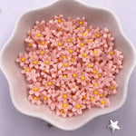 pierres précieuses artificielles multicolores fleurs miniatures résine décoratives 8mm occasionnelles anniversaires mariages fêtesscrição nail