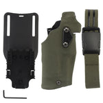 holster glock 17 19 lampe torch multicam camouflage noir mat vert ranger