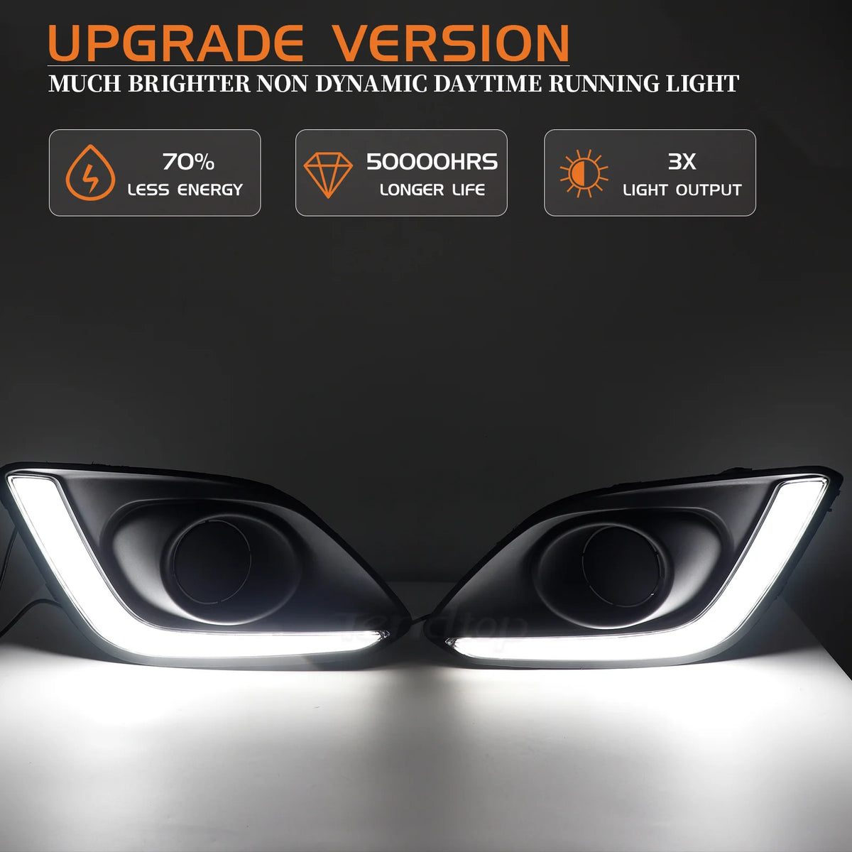 feux jour led antibrouillard blanc moderne suzuki swift 2014 2015 2016