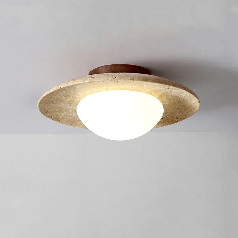 lampe moderne bois texture naturelle beige brun foncé éclairage intérieur autonomie 90 260V G9