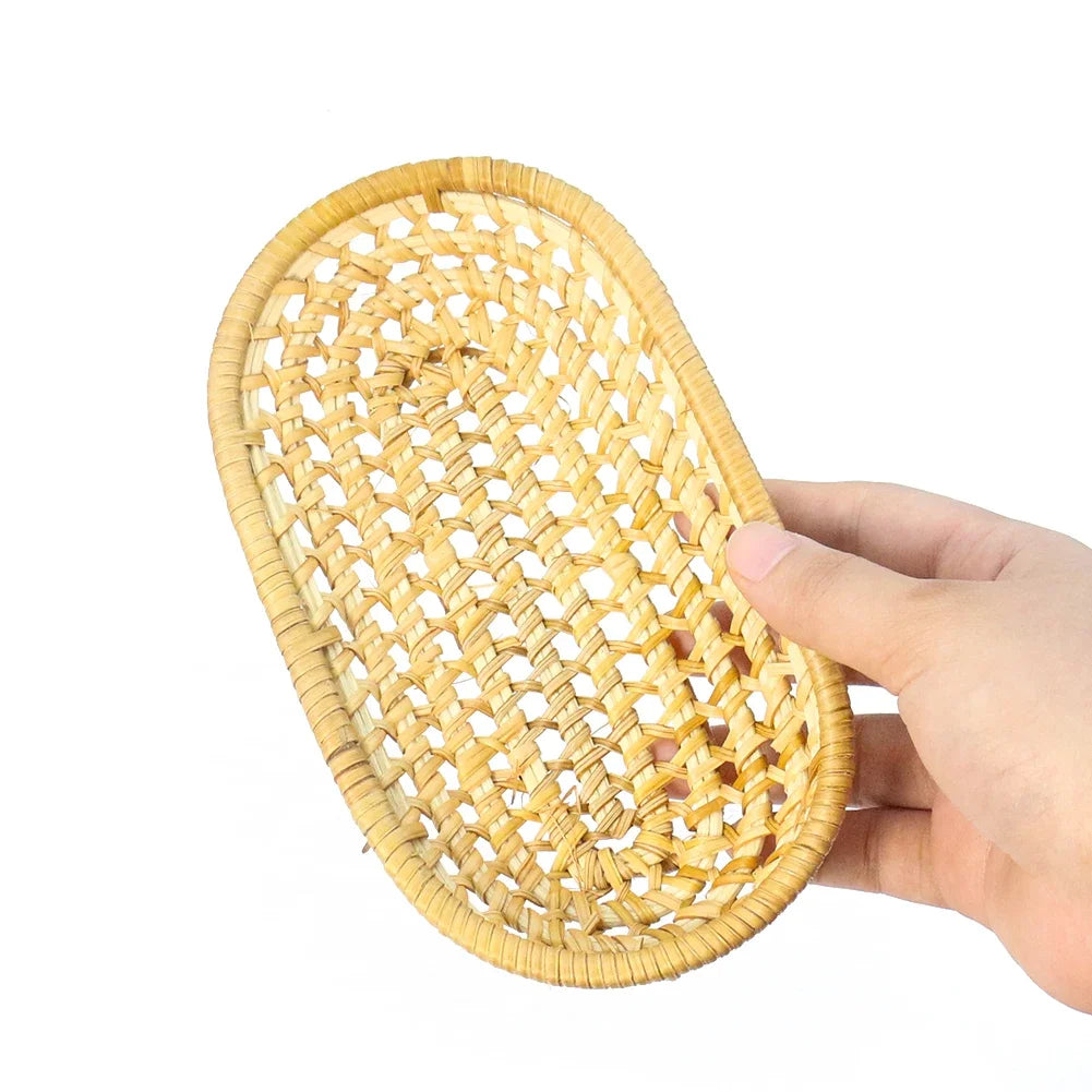 panier tressé naturel ovale rangement maison rusticité traditionnelleintérieur décoration fruits épices