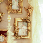 cadres decoratifs or ornements floraux angelots baroque decoration murale fixations murales luxe maison