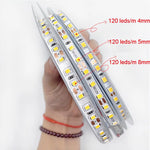 ruban led flexible 240 leds blanc bleu moderne adhésif 12v 24v 50000h