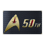 drapeau star trek logo moderne rouge blanc noir bleu doré vertmarine gris