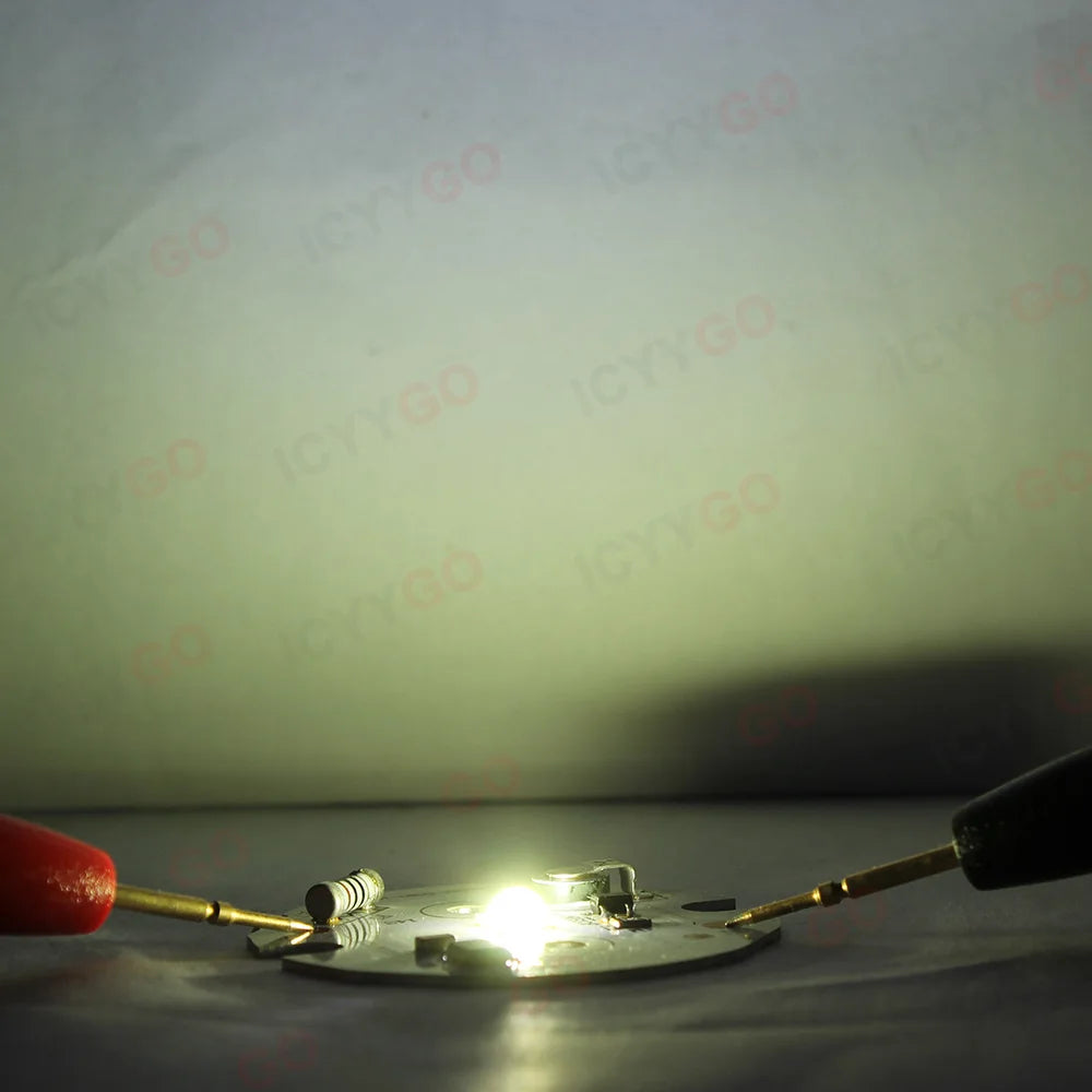 source lumineuse led blanc rouge vert bleu 10w 5050 smd 45mm moderne composants électroniques