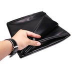 housse protection canapé noir brillant moderne tissu imperméable vinyle pvc poignée