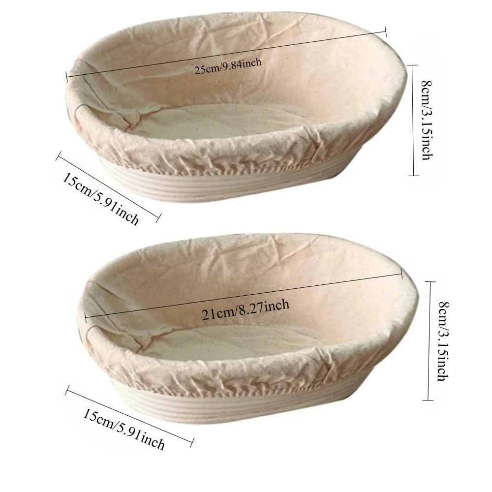 panier pain tissu rayures horizontales classique couverture beige levée pain maison