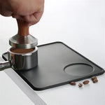 tapis absorbant grains silicone adhésif noir simple moderne cuisine espresso domestique qualité alimentaire